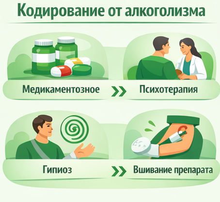 кодирование от алкоголизма в Сухиничах Санати